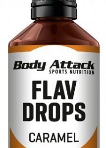 Body attack flav drops 50 ml - karamel