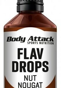 Body attack flav drops 50 ml - nugátový oříšek