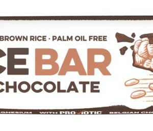 Bombus rice bar 18 g - hořká čokoláda