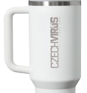 Czech virus stainless steel tumbler 1180 ml - bílá