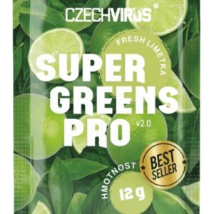 Czech virus super greens pro v2.0 12 g - limetkový fresh