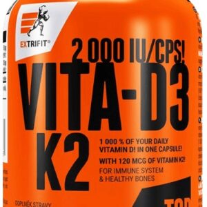 Extrifit vita-d3k2 2000 iu/cps 120 kapslí