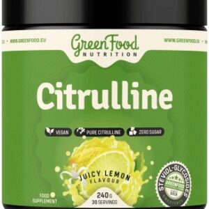 Greenfood citrulline 240 g - citron