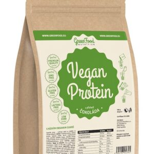 Greenfood vegan protein 750g - čokoláda