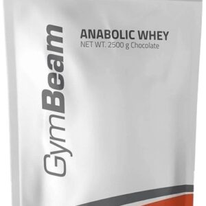 Gymbeam anabolic whey 2500 g - čokoláda výprodej (pošk.obal)