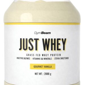Gymbeam protein just whey 2000 g - gourmet vanilla