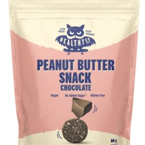 Healthyco peanut butter snack 80 g - čokoláda