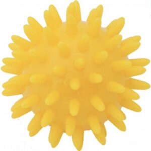 Kine-max masážní míček ježek 6cm - žlutá