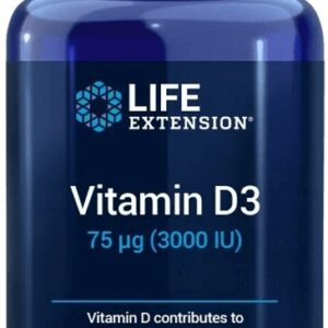 Life extension vitamin d3 120 kapslí