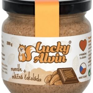Lucky alvin mandlový krém s mléčnou čokoládou