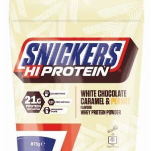 Mars protein snickers hiprotein powder 875g - bílá čokoláda caramel