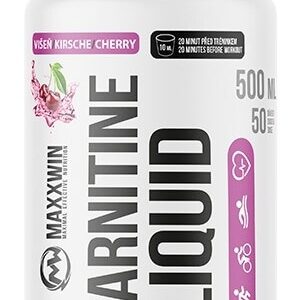 Maxxwin l-carnitine liquid 500 ml - višeň