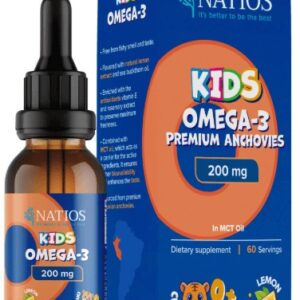 Natios kids omega-3 premium anchovies 200 mg 30 ml