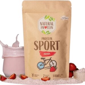 Natural protein sport 350 g - jahoda