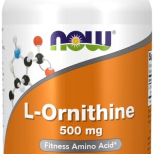Now foods l-ornithine 500 mg 120 kapslí