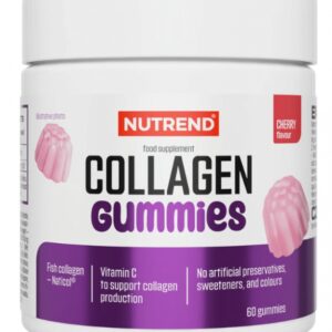 Nutrend collagen gummies 60 želé - třešeň