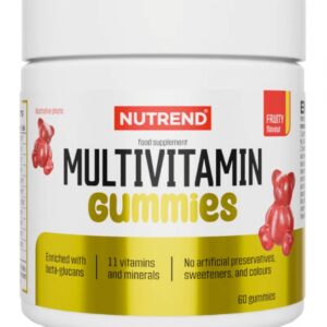 Nutrend multivitamin gummies 60 želé - ovocné