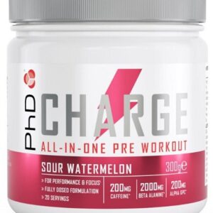 Phd charge pre-workout 300 g