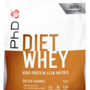 Phd diet whey protein 1000 g - slaný karamel