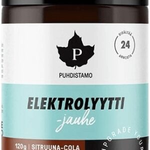 Puhdistamo electrolyte powder 120g - citron cola