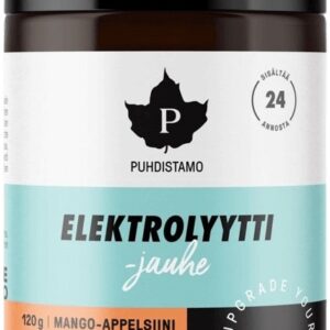 Puhdistamo electrolyte powder 120g - mango pomeranč