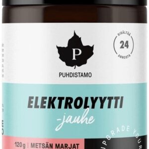 Puhdistamo electrolyte powder 120g - red berries