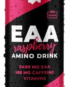 Puls nutrition eaa amino drink 330 ml - malina s kofeinem