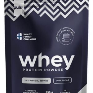 Puls nutrition whey protein lactose free 550 g - bez příchuti
