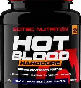 Scitec hot blood hardcore 700 g - red fruits