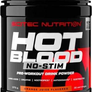 Scitec hot blood no-stim 375 g - pomerančový džus