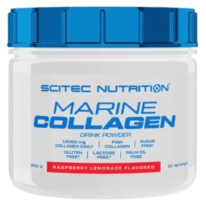 Scitec marine collagen drink powder 252 g - malina