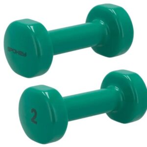 Spokey shape iv činky 2x2 kg - zelená
