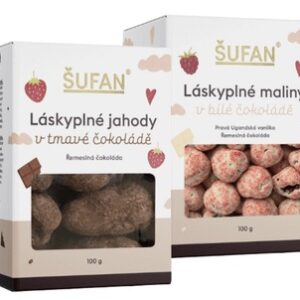 Šufan láskyplné ovoce v čokoládě 100 g