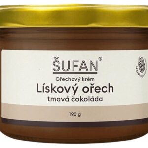 Šufan lískový ořech s tmavou čokoládou 190 g