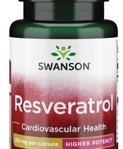 Swanson resveratrol 250 mg 30 kapslí