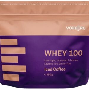 Voxberg whey protein 100 990 g - ledová káva