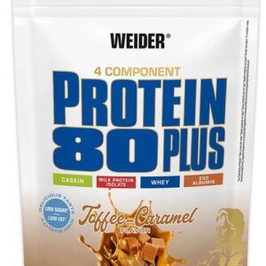 Weider protein 80 plus 500 g - toffee/karamel