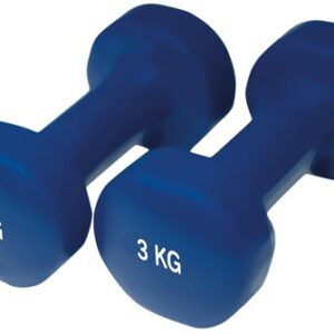 Yate činky neoprenové - modrá 2x3 kg