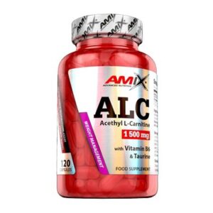 Amix alc acetyl l-carnitine taurine + vitamin b6 120 kapslí