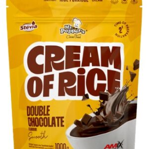 Amix mr.poppers cream of rice 1000 g - double chocolate