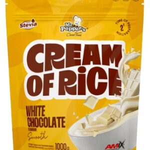 Amix mr.poppers cream of rice 1000 g - white chocolate