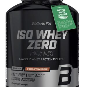 Biotechusa iso whey zero black 1816 g - čokoláda