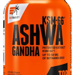 Extrifit ashwagandha ksm-66® 90 kapslí