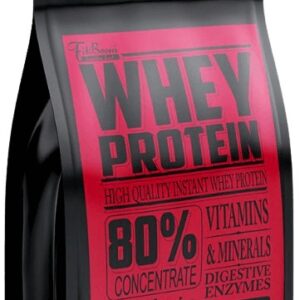 Fitboom whey protein 80 % 1000 g - berry (lesní ovoce)