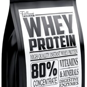 Fitboom whey protein 80 % 1000 g - čokoláda/kokos