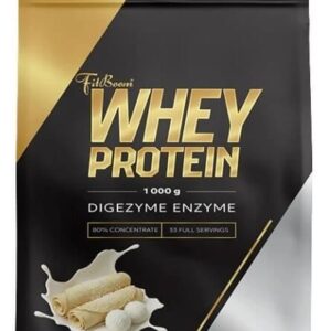 Fitboom whey protein 80 % 1000 g - raffaelo s francouzskými oplatkami