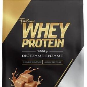 Fitboom whey protein 80 % 1000 g - slaný karamel