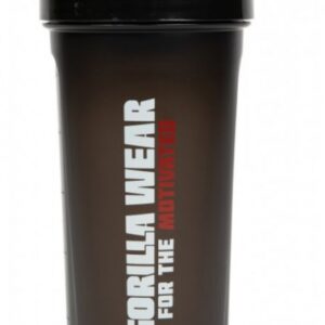 Gorilla wear xxl shaker 1000 ml - černá/bílá/červená