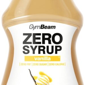 Gymbeam zero syrup 350 ml - vanilka