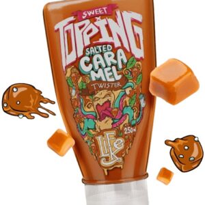 Lifelike sweet topping twister 250 g - slaný karamel
